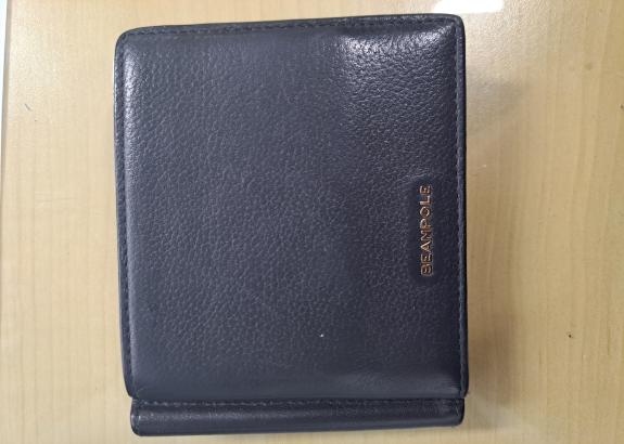 검정 빈폴지갑(신분증,현금)