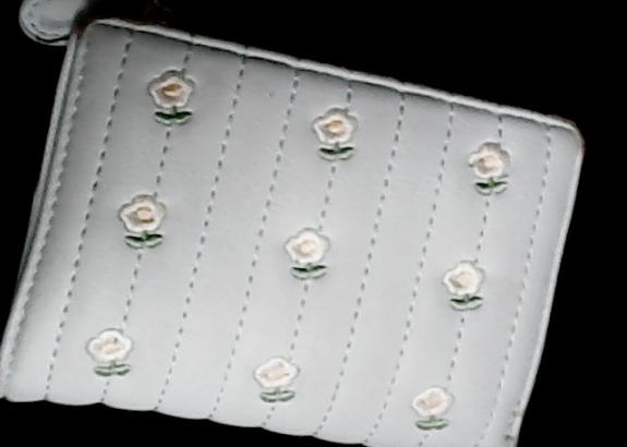 하늘색 여성반지갑