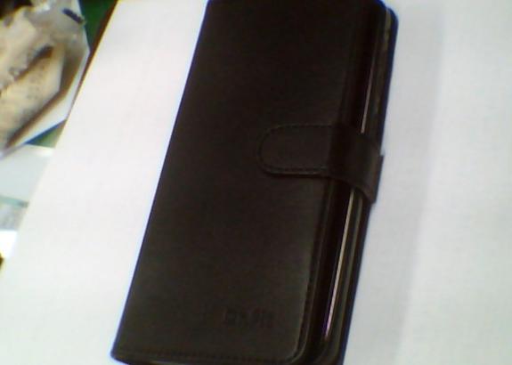 휴대폰, 검정색 카드지갑가죽케이스