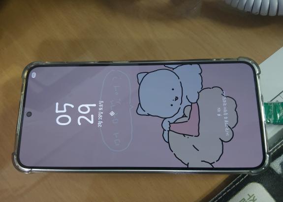 삼성휴대폰 라임색