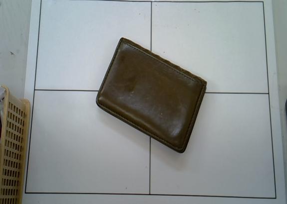 고동색 명함지갑