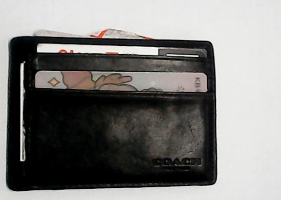 코치 카드 지갑