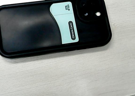 검정색 아이폰(기후동행카드 포함)